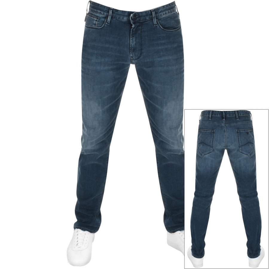 Alternative Image for ProductEmporio Armani J06 Slim Fit Jeans Navy1